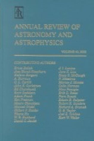 Cover of Astronomy & Astrophysics