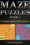 Book cover for Maze Puzzles - Book 1