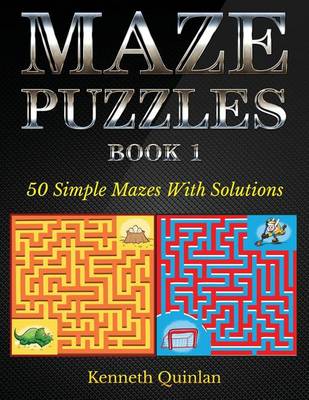 Cover of Maze Puzzles - Book 1