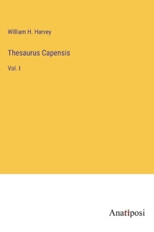 Cover of Thesaurus Capensis