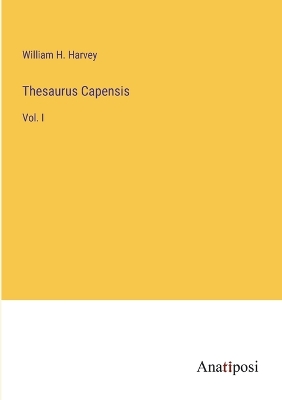 Book cover for Thesaurus Capensis