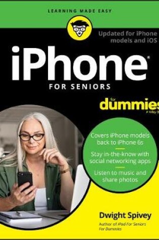 Cover of iPhone For Seniors For Dummies