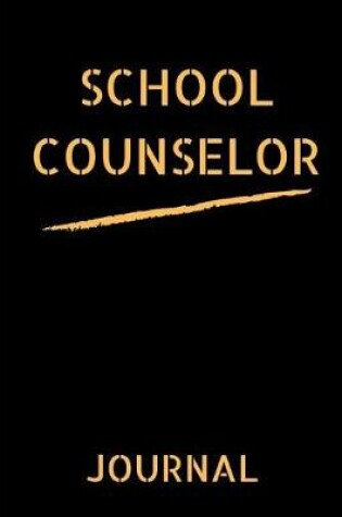 Cover of School Counselor Journal