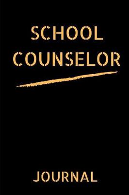 Book cover for School Counselor Journal