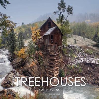 Book cover for Treehouses Calendar 2021