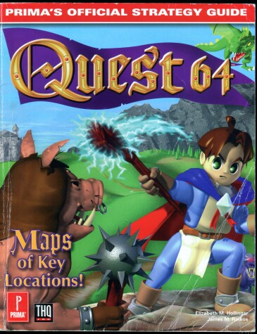 Book cover for Quest 64 Official Strategy Guide