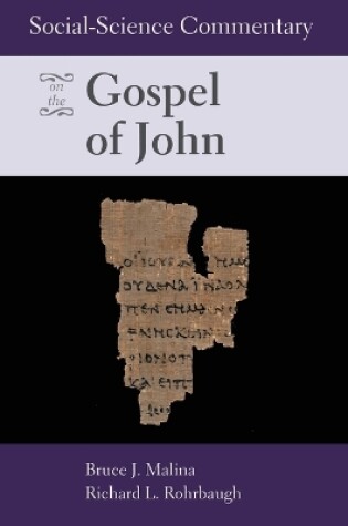 Cover of Social-Science Commentary on the Gospel of John