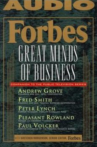 Cover of Forbes Great Minds of Business