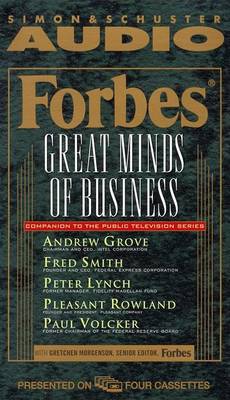 Book cover for Forbes Great Minds of Business