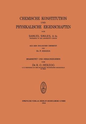 Book cover for Chemische Konstitution und Physikalische Eigenschaften