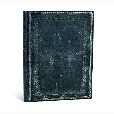 Book cover for Midnight Steel Ultra Lined Hardcover Journal (Elastic Band Closure)