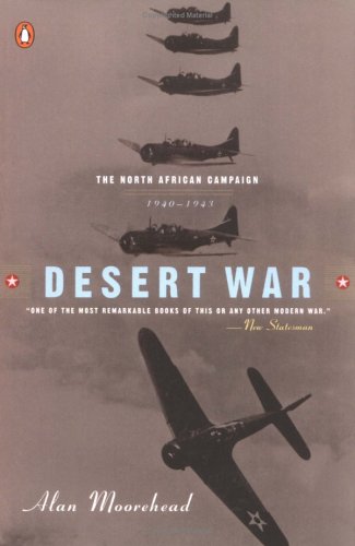 Book cover for Desert War: 1940-1943: the Classic Account of WWII Battles in North Africa