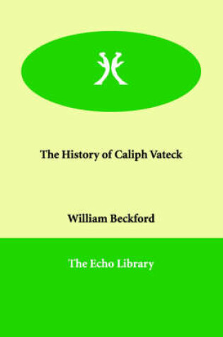 Cover of The History of Caliph Vateck