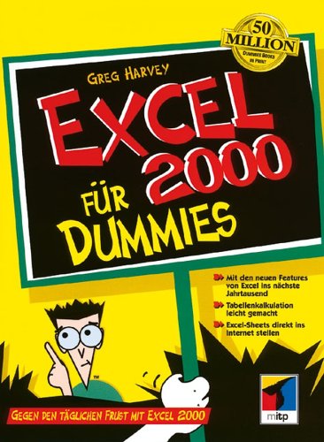 Cover of Excel 2000 Fur Dummies