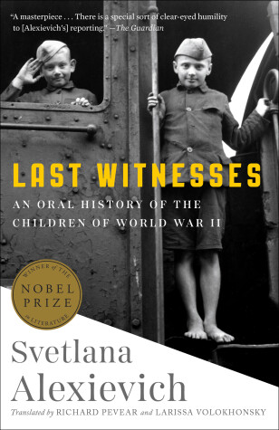 Book cover for Last Witnesses