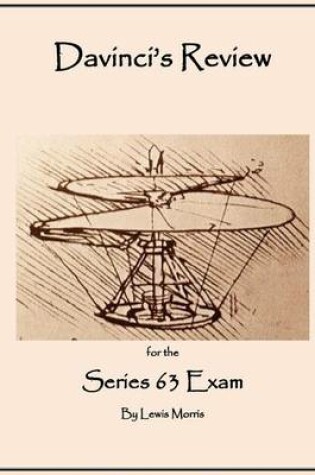 Cover of DaVinci's Review for the Series 63 Exam