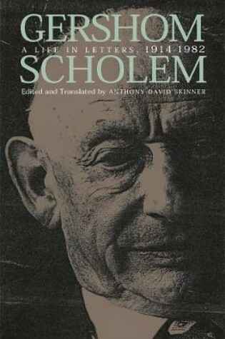 Cover of Gershom Scholem