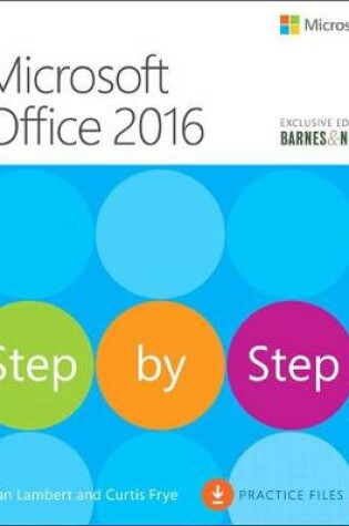 Cover of Microsoft Office 2016 Step by Step, Barnes & Noble Exclusive Edition