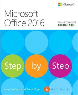 Cover of Microsoft Office 2016 Step by Step, Barnes & Noble Exclusive Edition