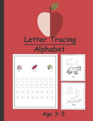 Book cover for Letter Tracing Alphabet Age 3-5