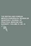 Book cover for The British and Foreign Medico-Chirurgical Review or Quarterly Journal of Practical Medicine and Surgery