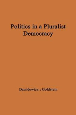 Cover of Politics in a Pluralist Democracy