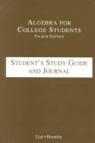 Cover of Student's Study Guide and Journal