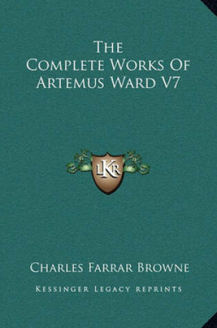 Cover of The Complete Works of Artemus Ward V7