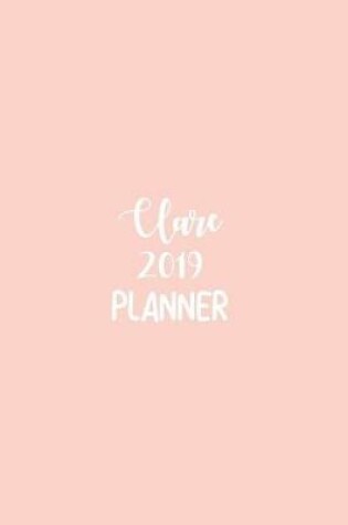 Cover of Clare 2019 Planner