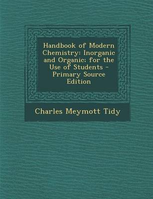 Book cover for Handbook of Modern Chemistry