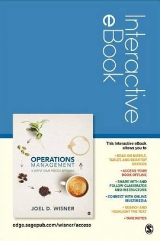 Cover of Operations Management Interactive eBook