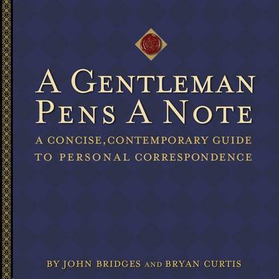 Book cover for A Gentleman Pens a Note