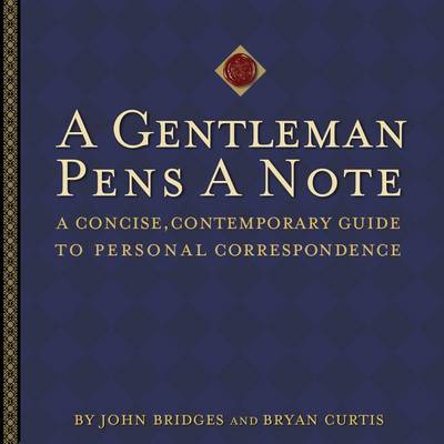 Cover of A Gentleman Pens a Note