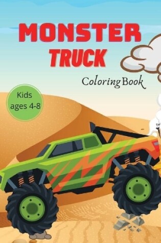 Cover of Monster Truck Coloring Book for Kids