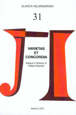 Cover of Varietas Et Concordia