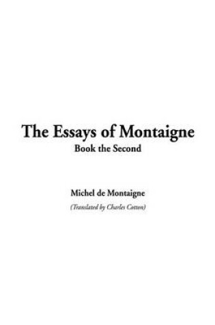 Cover of The Essays of Montaigne, Book 2