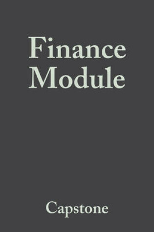 Cover of Finance Module