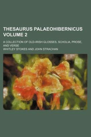 Cover of Thesaurus Palaeohibernicus Volume 2; A Collection of Old-Irish Glosses, Scholia, Prose, and Verse