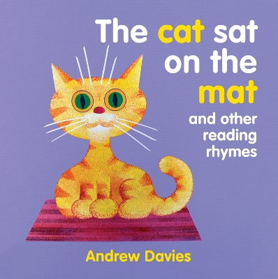 Book cover for The Cat Sat on the Mat