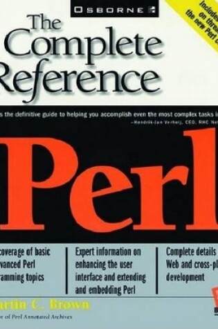 Cover of Perl: The Complete Reference