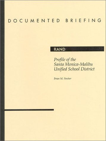 Cover of Profile of the Santa Monica-Malibu Unified School District