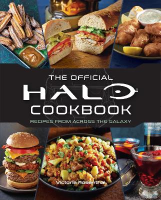Book cover for The Official Halo Cookbook