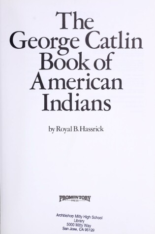 Cover of The George Catlin Book of American Indians