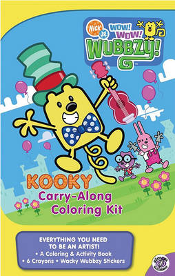Book cover for Kooky Carry-Along Coloring Kit