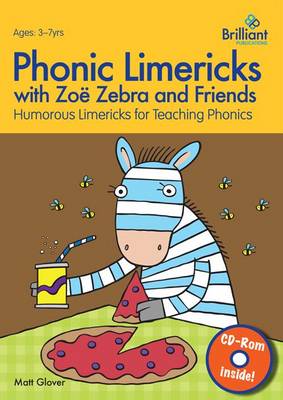 Book cover for Phonic Limericks with Zoe Zebra and Friends