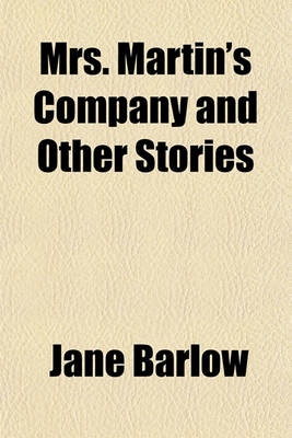 Book cover for Mrs. Martin's Company and Other Stories