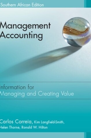Cover of Management Accounting: South African Edition