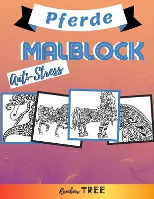 Book cover for Anti-Stress Malblock - Pferde