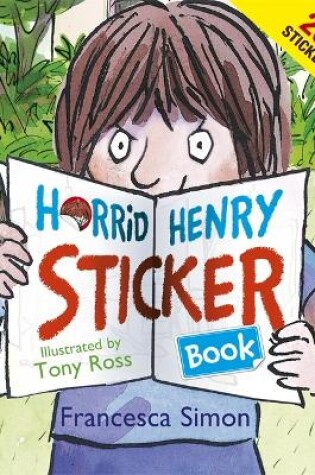 Cover of Horrid Henry Sticker Book