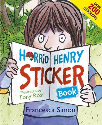 Book cover for Horrid Henry Sticker Book
